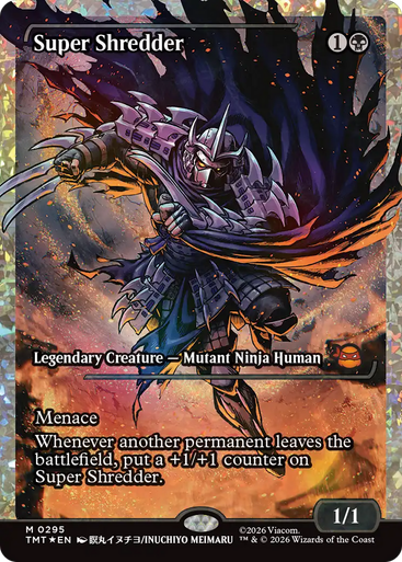 Super Shredder (Japan Showcase Fracture Foil) | Teenage Mutant Ninja Turtles、Magic: The Gathering、kayou