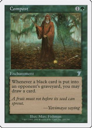 Compost (7ED-235) - 7th Edition、Wizards of the Coast、kayou