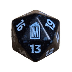 Marvel Super Heroes Spindown Dice - Black w/ Blue、Magic: The Gathering、kayou