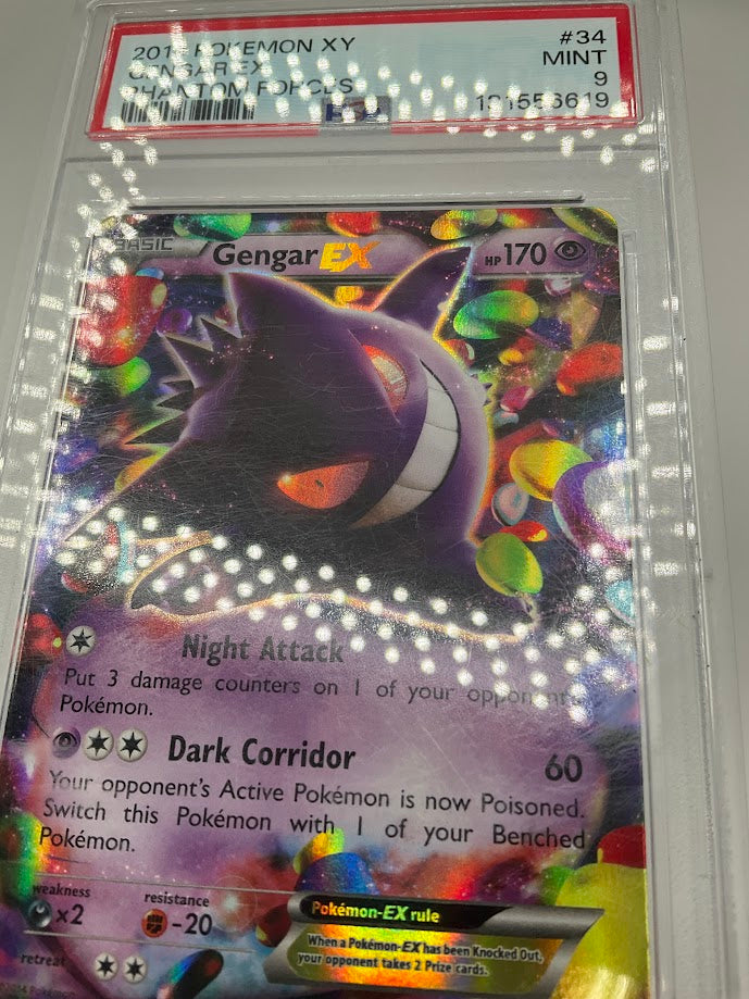 Gengar ex Pokemon Phantom Forces #34 PSA 9 #2、Collector Store LLC Gaming、kayou