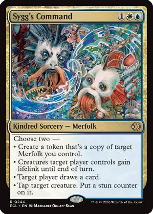 Sygg's Command (PPECL-244) - Promo Pack: Lorwyn Eclipsed Foil、Wizards of the Coast、kayou
