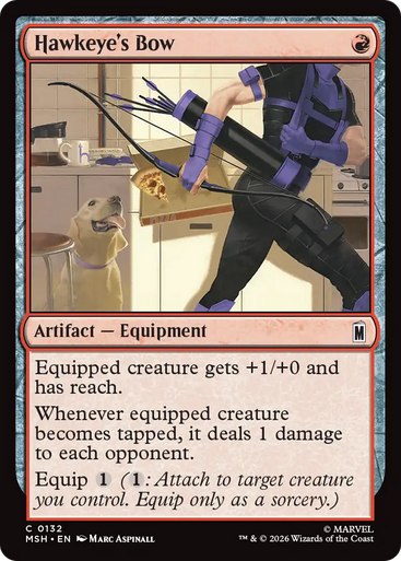 Hawkeye's Bow (Foil) | Marvel Super Heroes、Magic: The Gathering、kayou