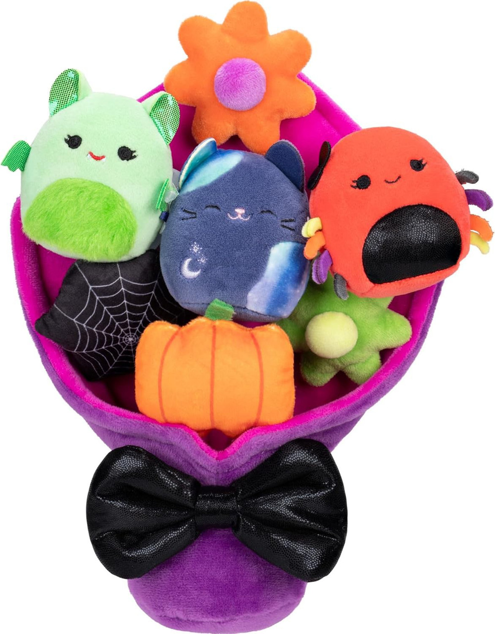 Squishmallows Micromallows Halloween Aranya, Apple & Metta Plush Bouquet 3-Pack、ToyWiz、kayou