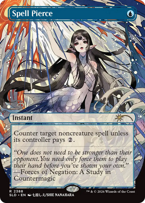 Spell Pierce (Foil) (Secret Lair - Return to the Mystical Archive) | Secret Lair Drops、Magic: The Gathering、kayou