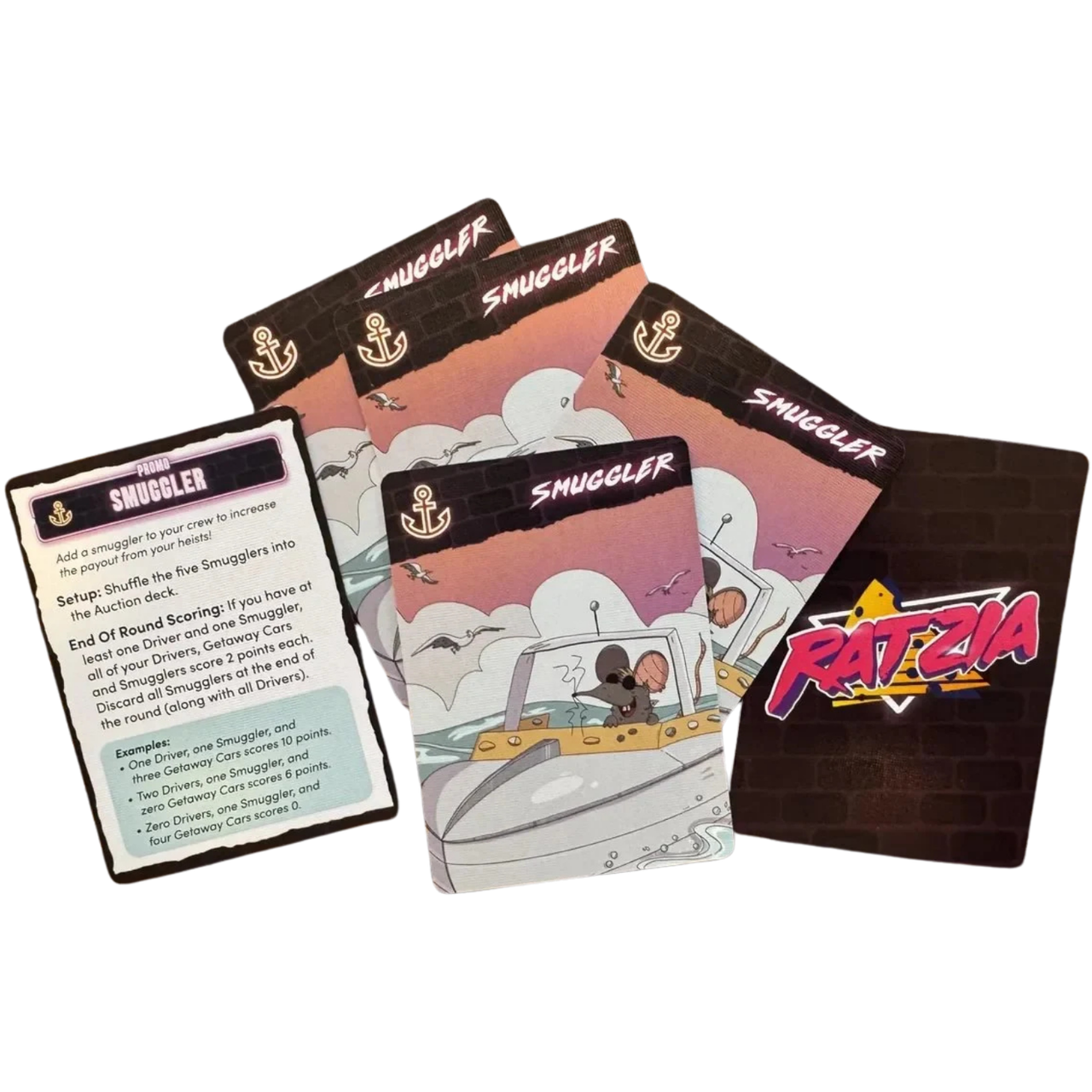 Ratzia: Smuggler Expansion、25TH CENTURY GAMES、kayou