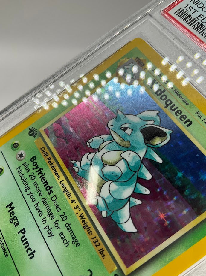 Nidoqueen Pokemon Jungle Holo 1st Edition #7 PSA 8、Collector Store LLC Gaming、kayou