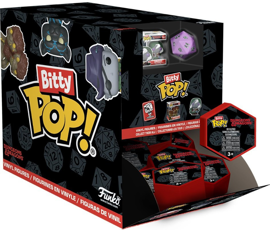 Funko Dungeons & Dragons Bitty POP! Mini Figure & Dice Mystery Box 12 Packs、ToyWiz、kayou