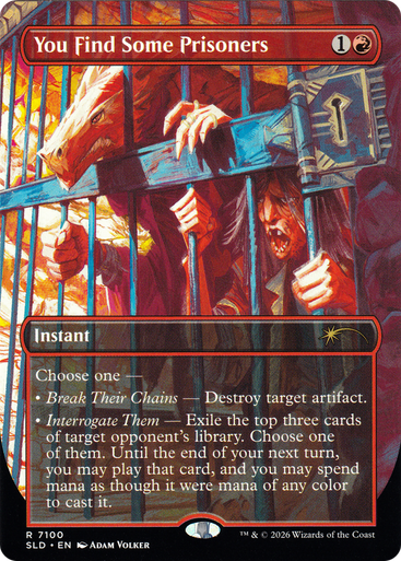 You Find Some Prisoners (Secret Lair - Dungeons & Dragons: Shadows Over Baldur's Gate) | Secret Lair Drops、Magic: The Gathering、kayou