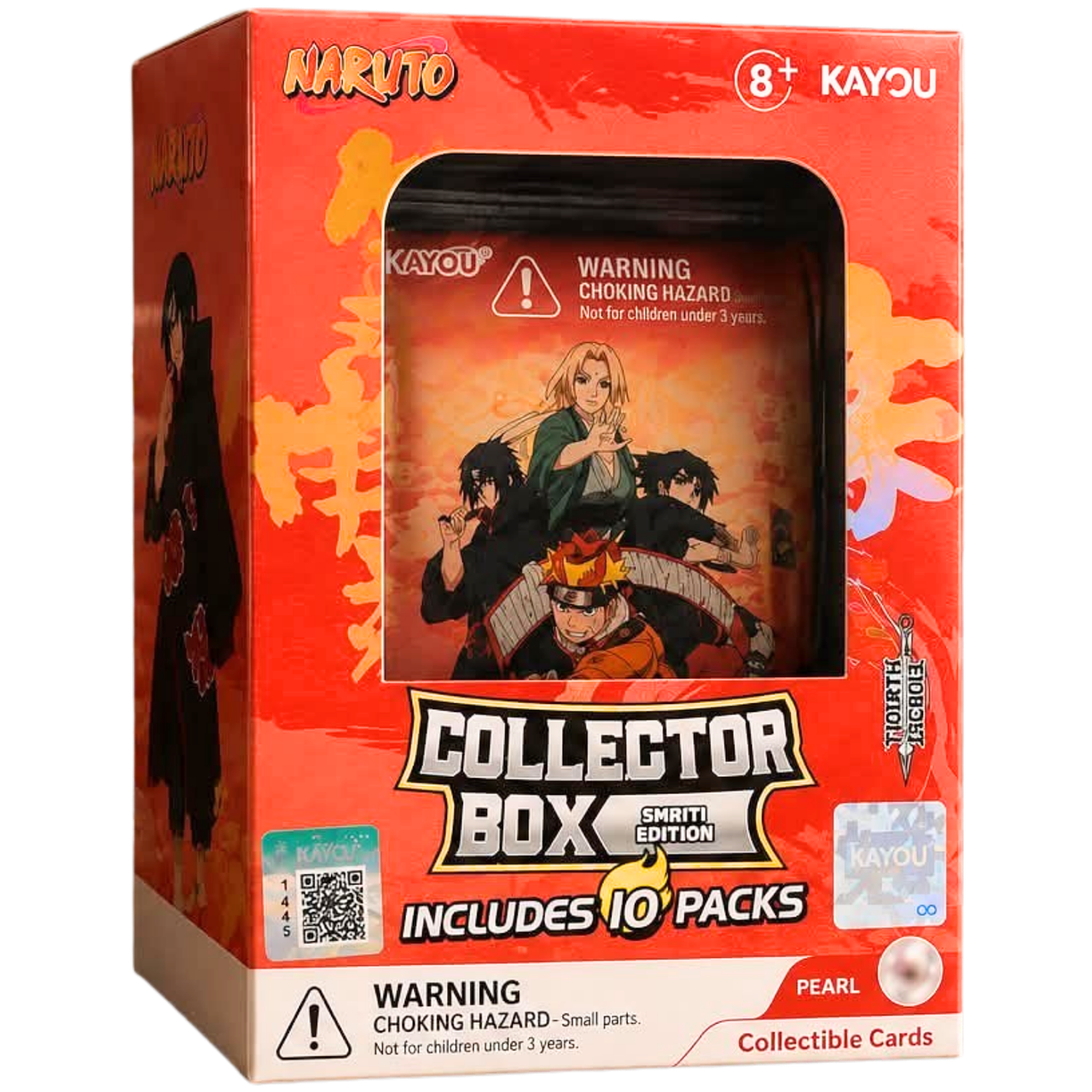 Naruto Collectible Cards: Smriti - Earth Scroll 002 - Collector Box (10 Packs)、Kayou Trading Limited、kayou