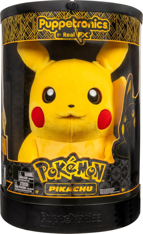 Pokemon Puppetronic RealFX Pikachu 16-Inch Feature Plush 120+ Animations、ToyWiz、kayou