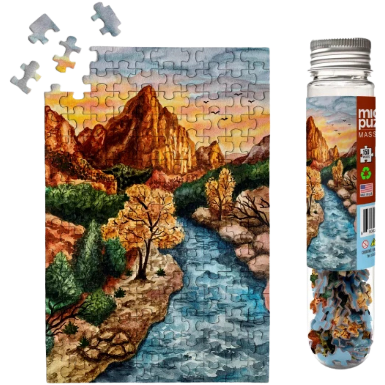 MicroPuzzles: Zion National Park - Utah (150pcs)、MicroPuzzles、kayou