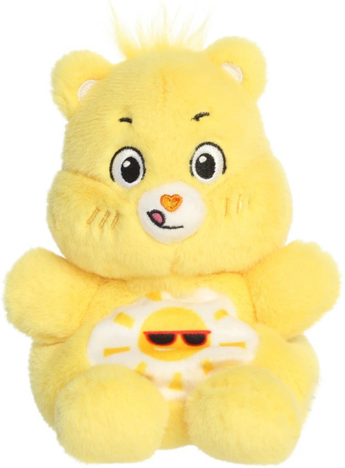 Care Bears Palm Pals Funshine Bear 5-Inch Plush (Pre-Order ships October)、ToyWiz、kayou