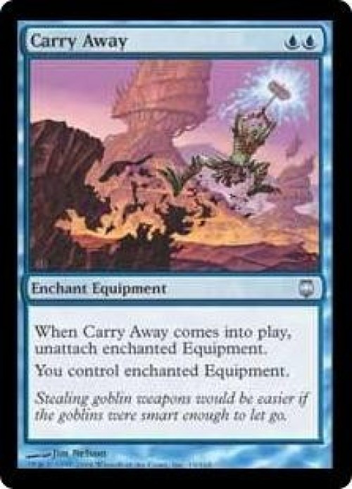 MtG Darksteel Uncommon FOIL Carry Away #19 Lightly Played、ToyWiz、kayou