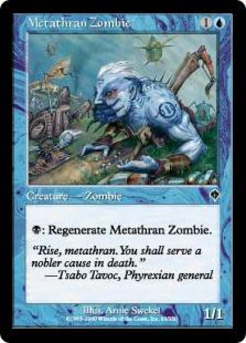 MtG Invasion Common Metathran Zombie #63、ToyWiz、kayou