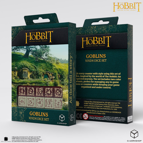 The Hobbit TCG 10x D6 - Goblins、Q Workshop、kayou