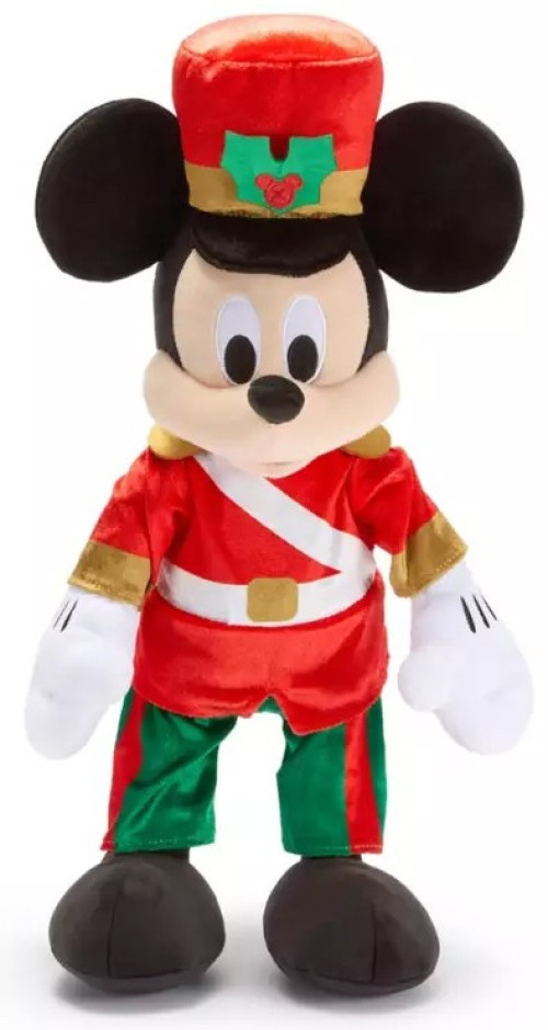 Disney 2026 Christmas Mickey Mouse ''The Nutcracker'' 17.75-Inch Plush、ToyWiz、kayou