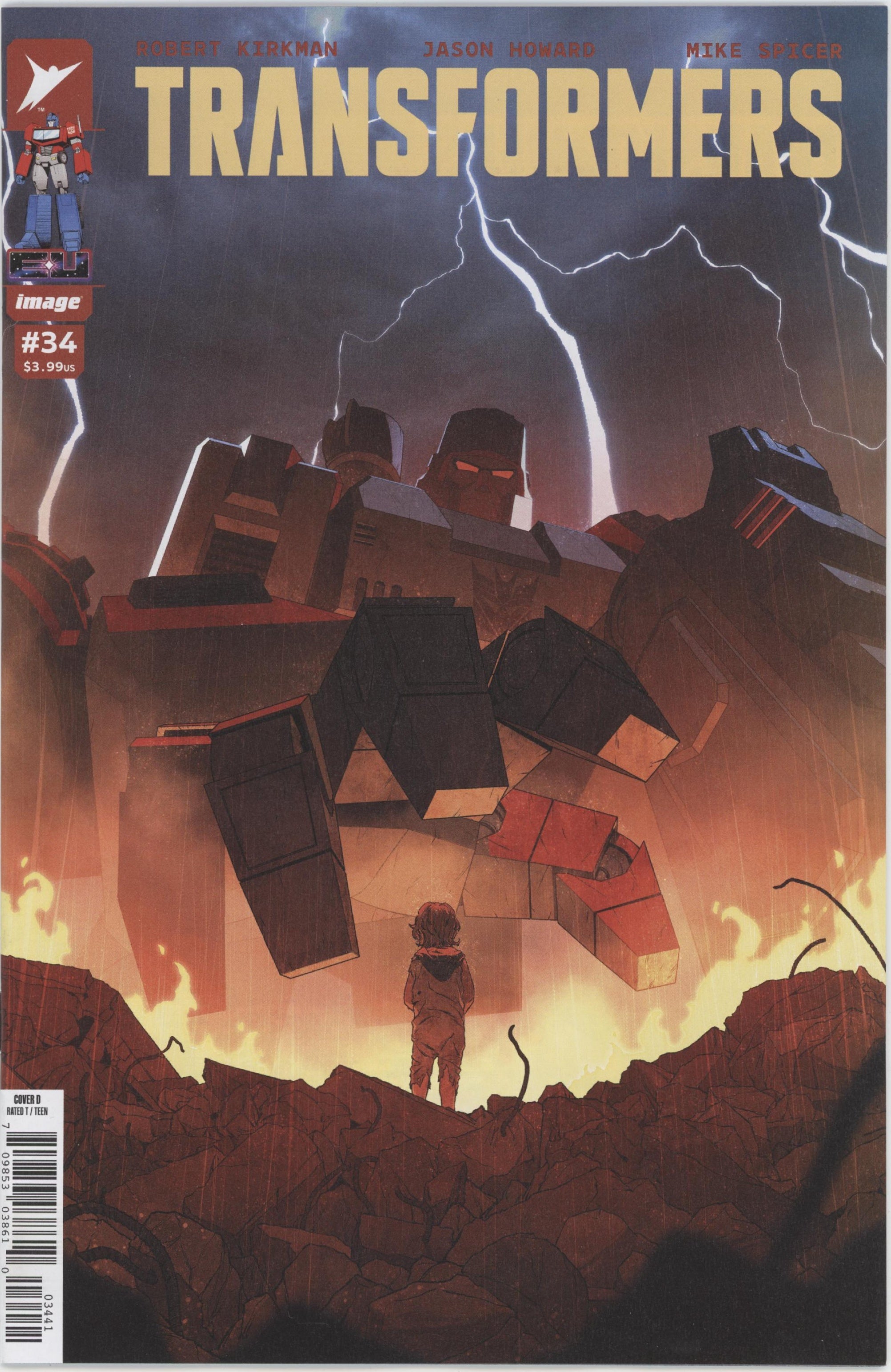Transformers #34 Cover D 1 in 25 Mattia De Iulis Variant、Image Comics、kayou