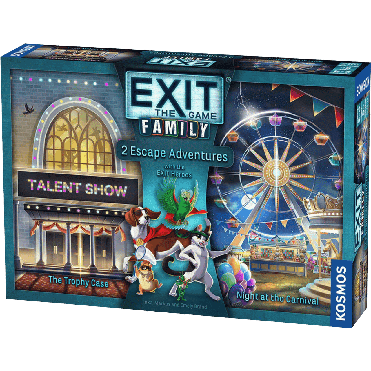 Exit: The Game - Family: 2 Escape Adventures: The Trophy Case & Night at the Carnival、THAMES & KOSMOS、kayou