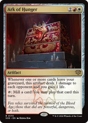 Ark of Hunger (Foil) | Secrets of Strixhaven、Magic: The Gathering、kayou