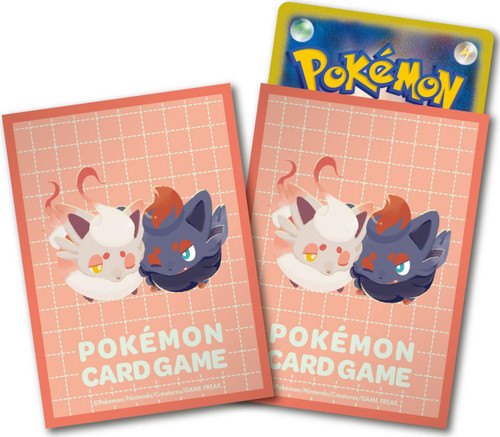 Pokemon Center Japan - Zorua & Hisuian Zorua Cuddle Sleeves (64)、Pokemon、kayou
