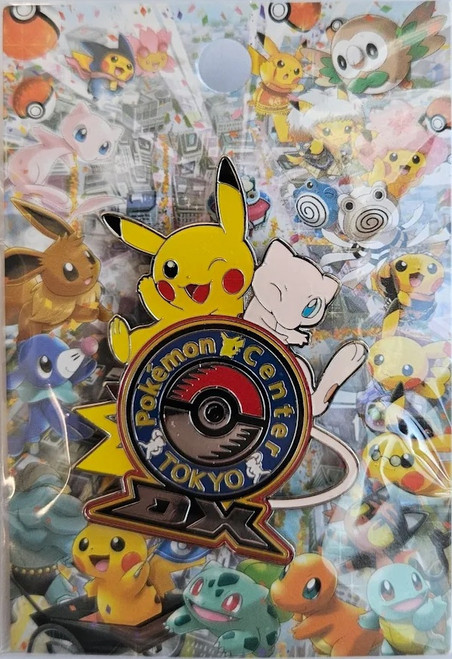Pokemon Center Japan Tokyo DX Mew & Pikachu Pin Badge、Pokemon、kayou