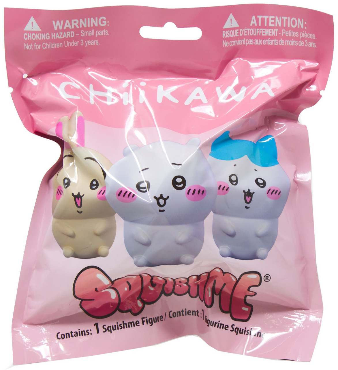 Chiikawa Squishme Mystery Pack 1 RANDOM Figure、ToyWiz、kayou
