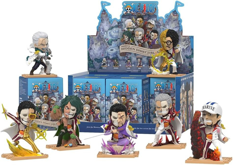 Freeny's Hidden Dissectibles One Piece Marines Edtion Mystery Box 6 Packs、ToyWiz、kayou