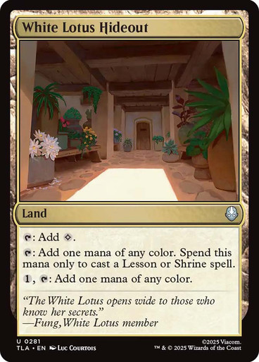 White Lotus Hideout、Magic: The Gathering、kayou