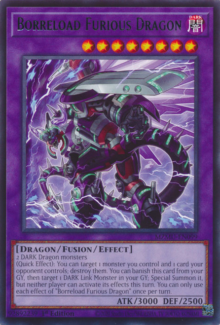 MZMU-EN099 Borreload Furious Dragon、Yu-Gi-Oh!、kayou