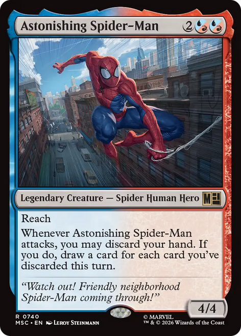 Astonishing Spider-Man (Foil) | Marvel Super Heroes Commander、Magic: The Gathering、kayou
