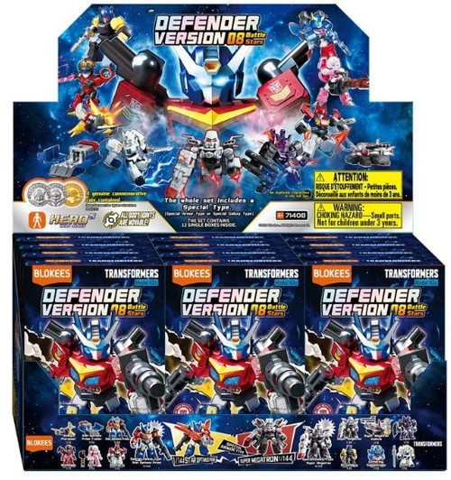 Transformers Defender Version Wave 8 Battle Stars Mystery Box DV08 12 Packs、ToyWiz、kayou