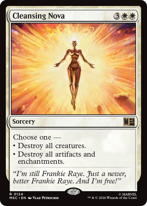 Cleansing Nova (Surge Foil) | Marvel Super Heroes Commander、Magic: The Gathering、kayou