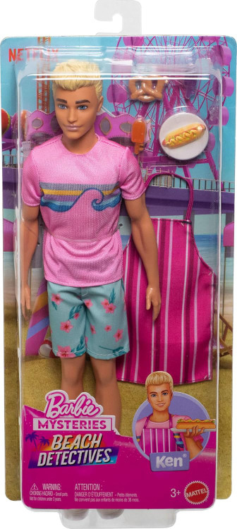 Barbie Mysteries Beach Detectives Ken Doll、ToyWiz、kayou