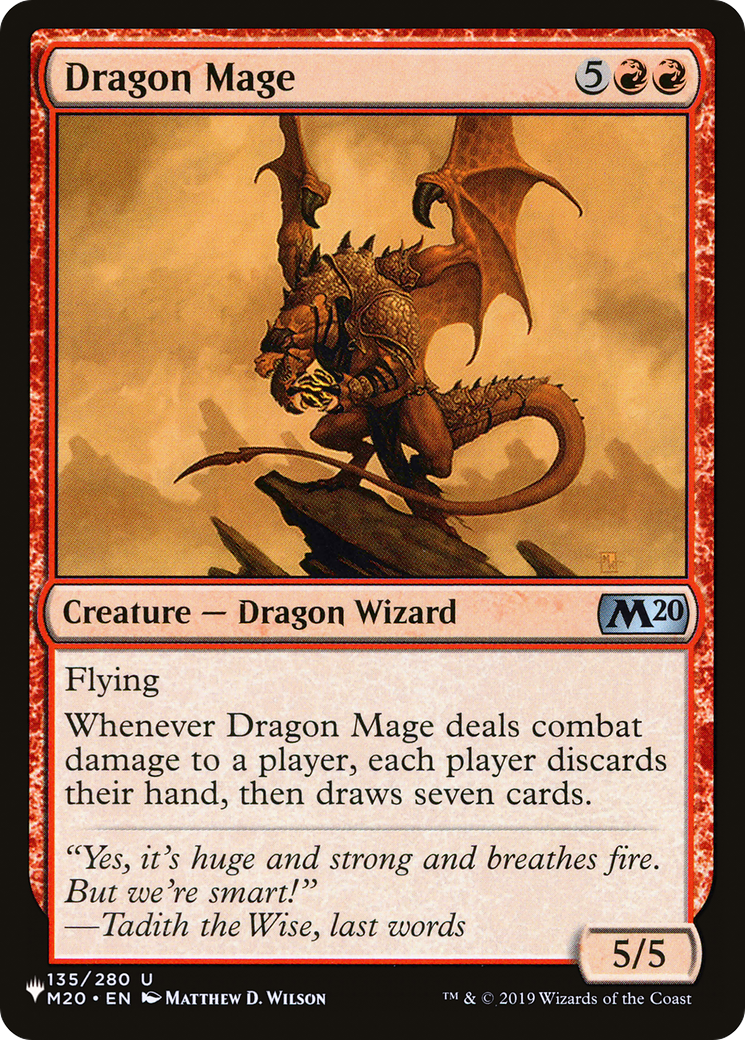 Dragon Mage (LIST-135/280) - The List、Wizards of the Coast、kayou