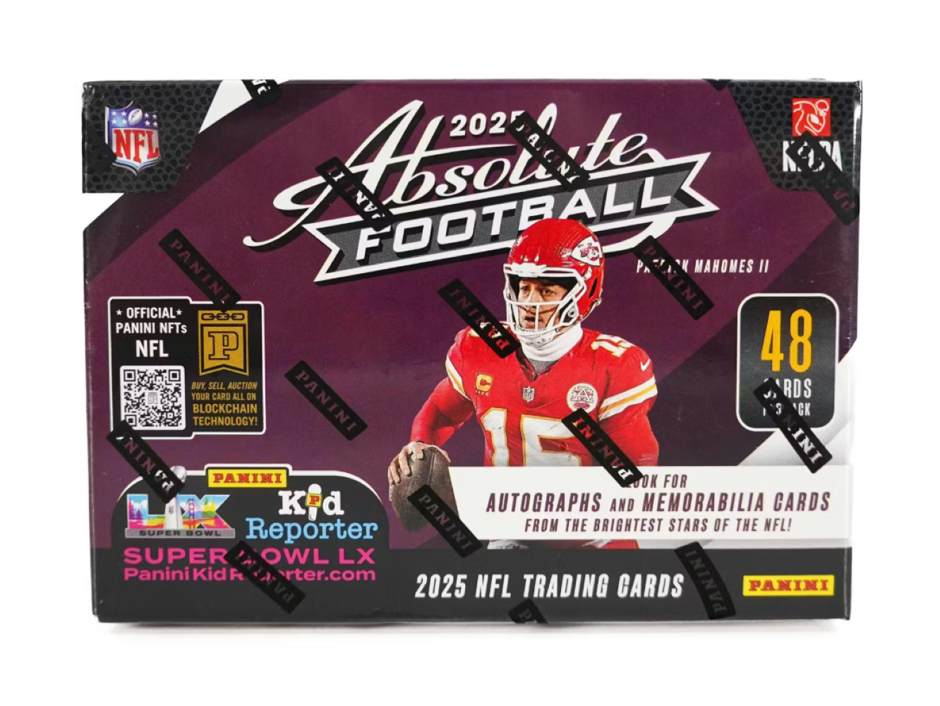 2025 Panini Absolute Football Blaster Box、Panini、kayou