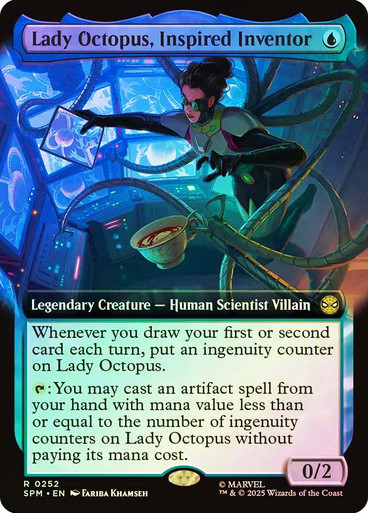 Lady Octopus, Inspired Inventor (SPM2-252)、Magic: The Gathering、kayou