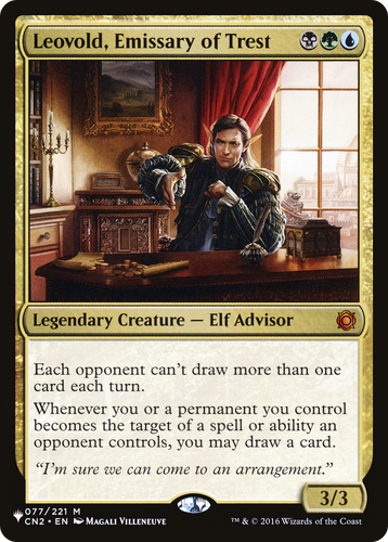 Leovold, Emissary of Trest (LIST-077/221) - The List、Wizards of the Coast、kayou