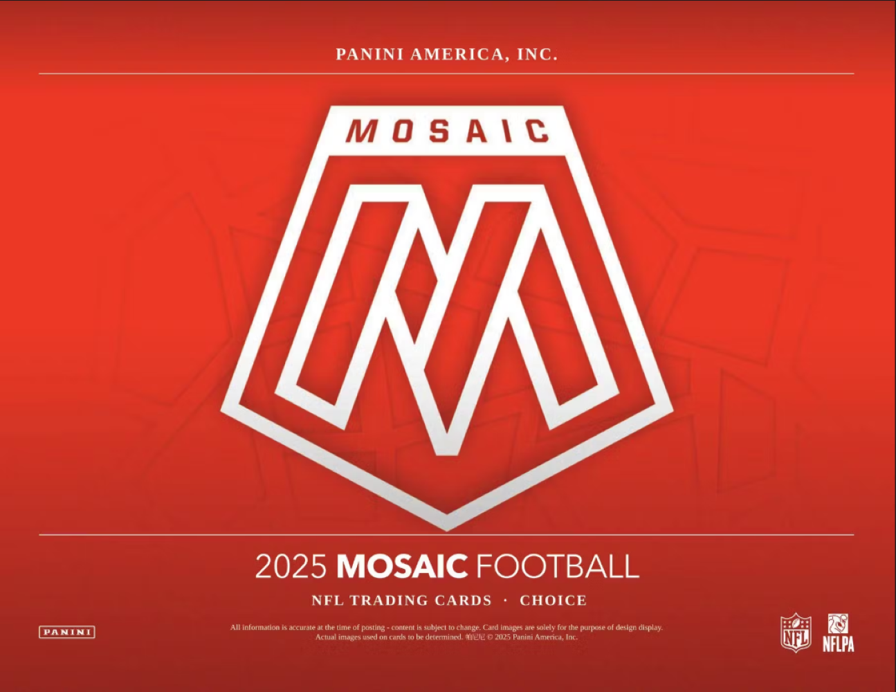 2025 Panini Mosaic Football Choice Box、Panini、kayou