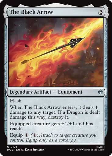 The Black Arrow (Foil) | The Hobbit、Magic: The Gathering、kayou