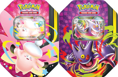 Mega Moonlit Tin - Bundle of 2 (Gengar & Clefable)、Pokemon、kayou