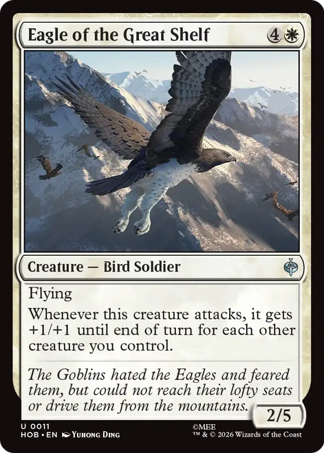 Eagle of the Great Shelf (Foil) | The Hobbit、Magic: The Gathering、kayou
