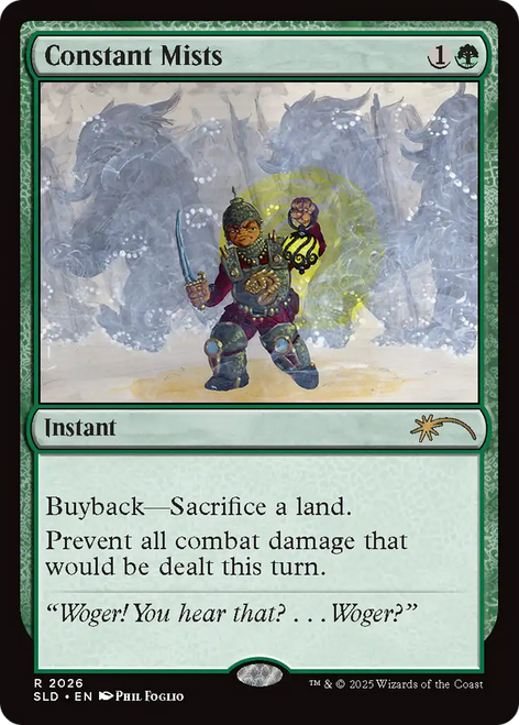 Constant Mists (Foil) (Secret Lair - Phil Foglio) | Secret Lair Drops、Magic: The Gathering、kayou