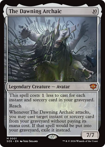 The Dawning Archaic (Foil) | Secrets of Strixhaven、Magic: The Gathering、kayou