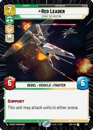 Red Leader - Strike the Reactor (Hyperspace) (301) - Ashes of the Empire、Fantasy Flight Games、kayou