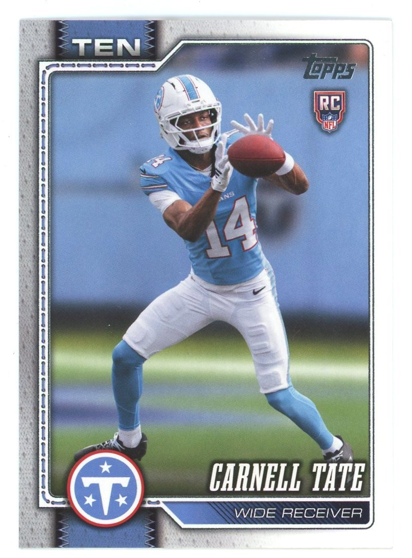 NFL 2026 Topps Flagship Football Carnell Tate #318 Rookie、ToyWiz、kayou