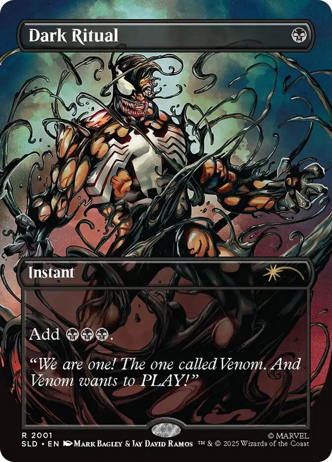 Dark Ritual (ECRET_SLD_2001-ENN)、Magic: The Gathering、kayou