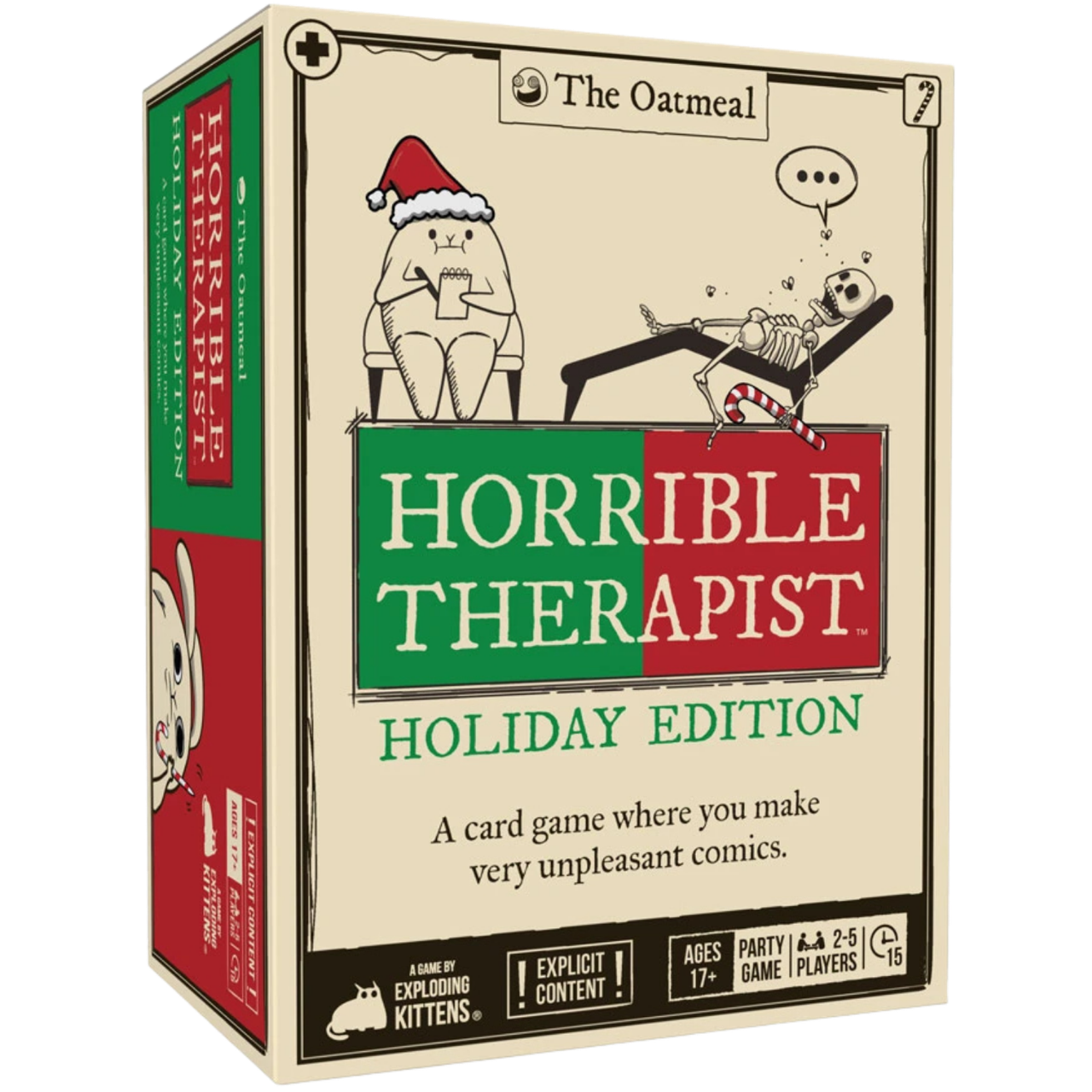 Horrible Therapist: Holiday Edition、Exploding Kittens, LLC、kayou