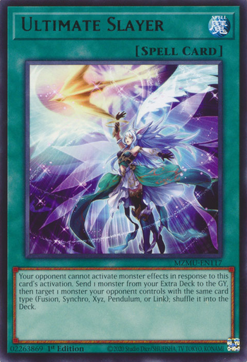 MZMU-EN117 Ultimate Slayer、Yu-Gi-Oh!、kayou