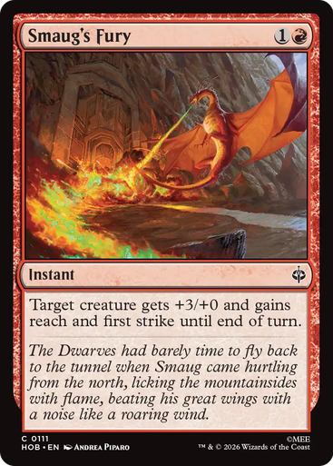 Smaug's Fury (Foil) | The Hobbit、Magic: The Gathering、kayou