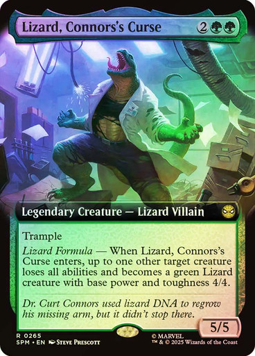 Lizard, Connors's Curse (SPM2-265)、Magic: The Gathering、kayou